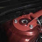 Wiechers Sport Stahldomstrebe für Mazda 3