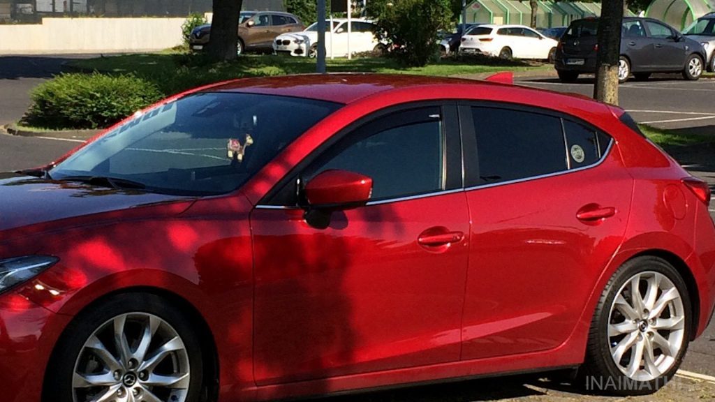 ClimAir Windabweiser Für Mazda 3 2003-2009 - Rauchgrau 2er Set Vorn