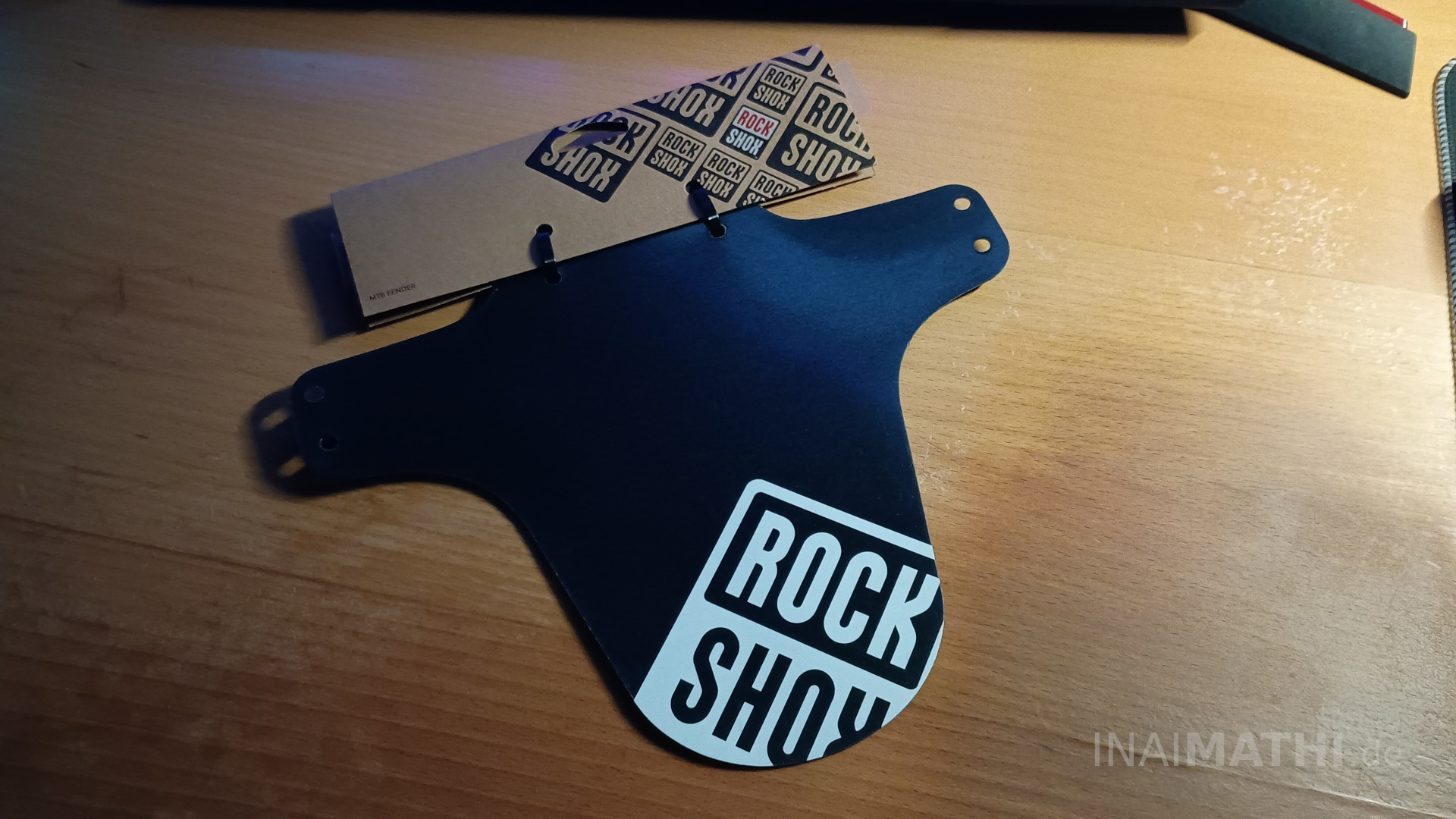 RockShox Mountainbike Mud-Flap - Foto: © InaiMathi.de RockShox Mountainbike Mud-Flap